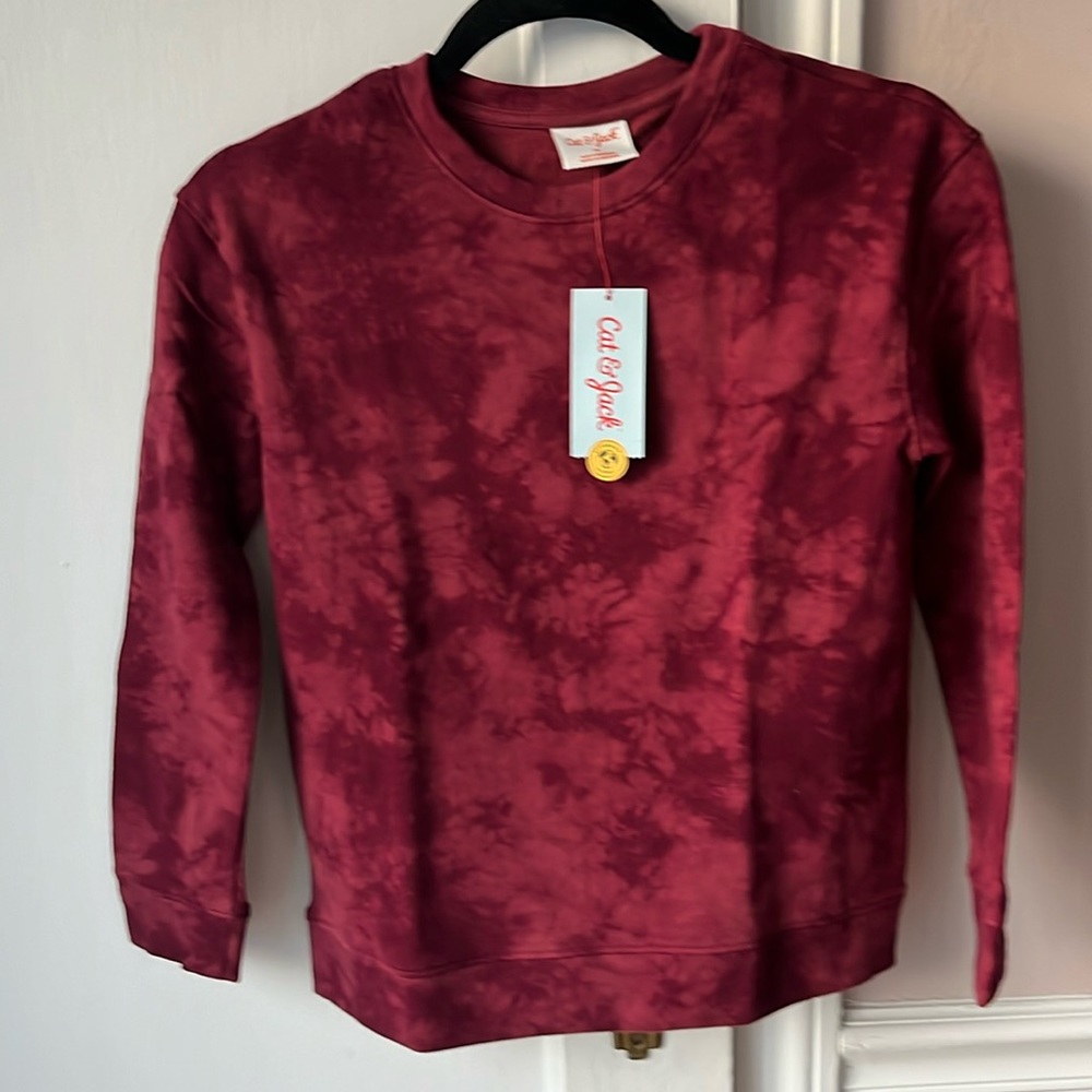 Cat & Jack Girls lightweight Sweatshirt Size Medium NWT